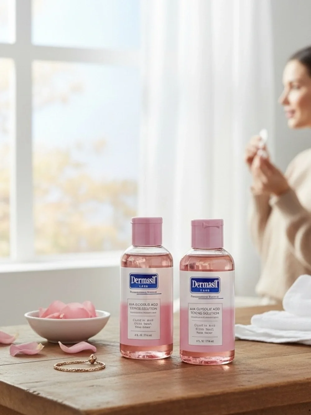 🆕 Dermasil AHA Glycolic Acid Toning Solutions- 2 Bottles